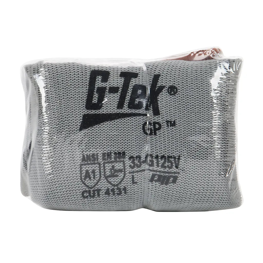 G-Tek 33-G125V/Xxxl Seamless Knit Nylon Blend Glove With Polyurethane Coated Flat Grip On Palm & Fingers - Vend-Ready 33-G125VXXXL-17288