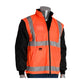 PIP 343-1756-OR/5X ANSI Type R Class 3 7-in-1 All Conditions Coat with Inner Jacket and Vest Combination