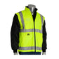 PIP 343-1756-YEL/4X ANSI Type R Class 3 7-in-1 All Conditions Coat with Inner Jacket and Vest Combination