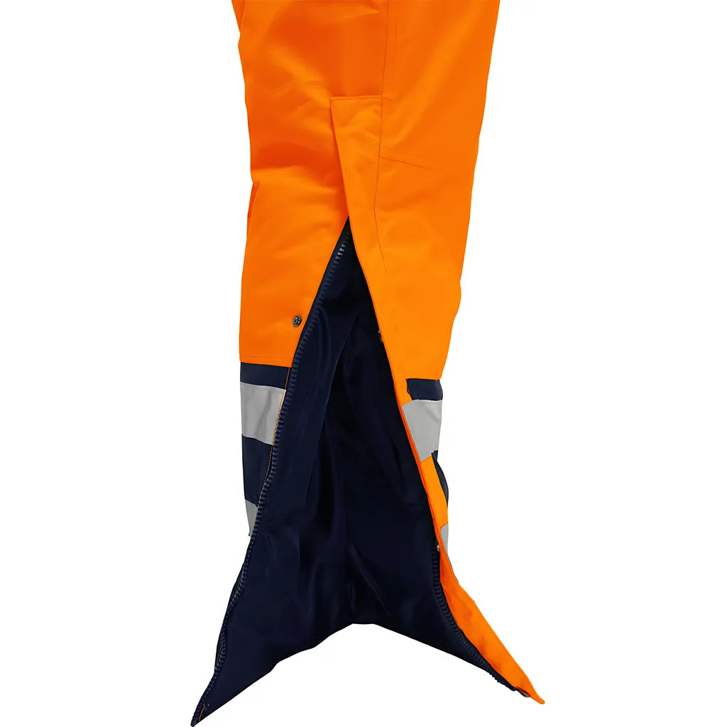 Bisley 344M6453X-Ornv/L Ansi Type R Class 3 Extreme Cold Coverall With X-Back 344M6453X-ORNVL-17592