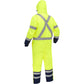 Bisley 344M6453X-YLNV/3X ANSI Type R Class 3 Extreme Cold Coverall with X-Back