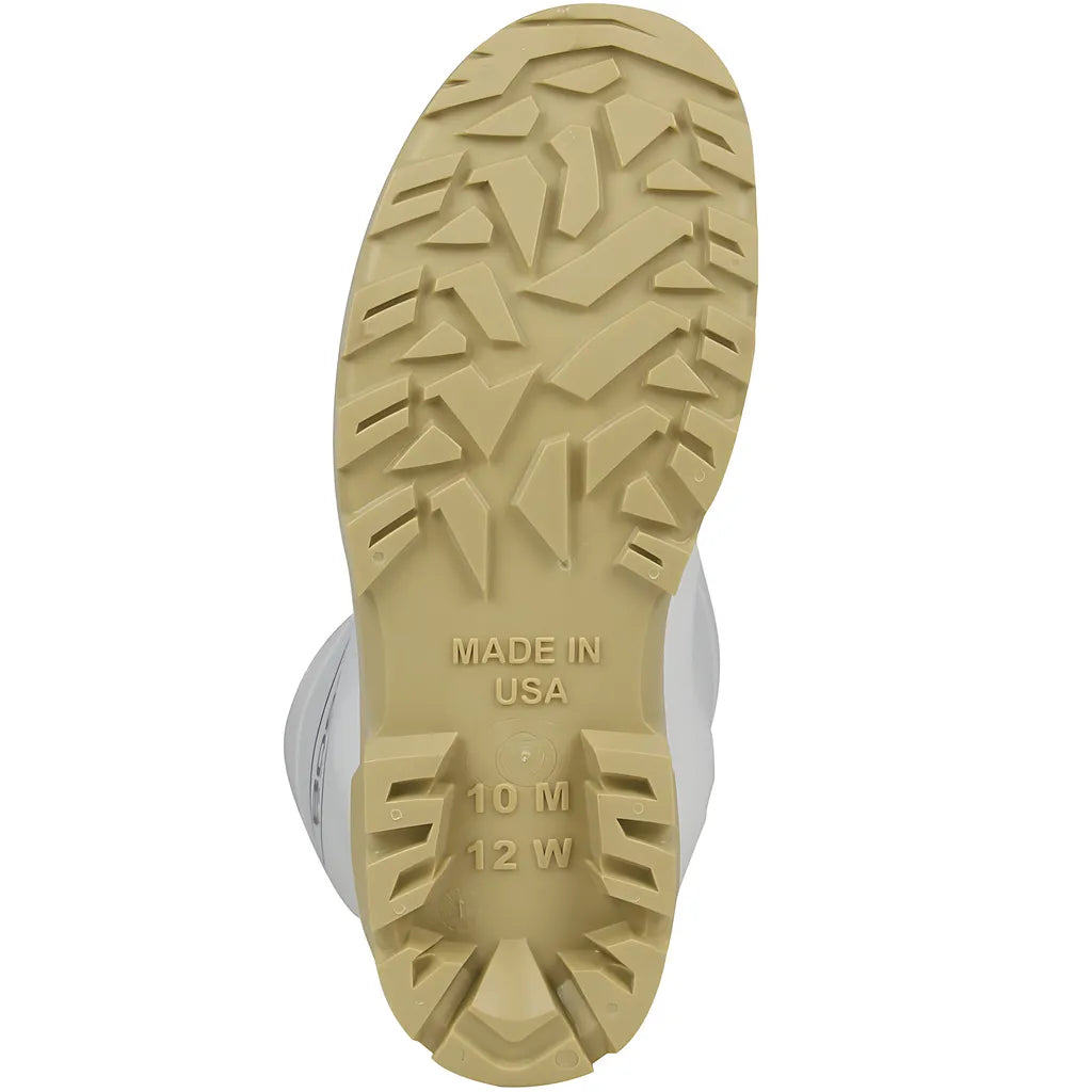 Boss 382-910/12 16" White Pvc Steel Toe Boot 382-91012-18693