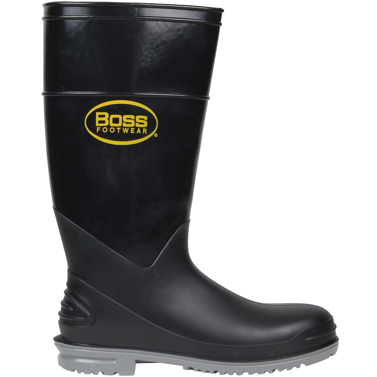 Boss 383-890/8 16" Black Polyblend Steel Toe and Shank Boot