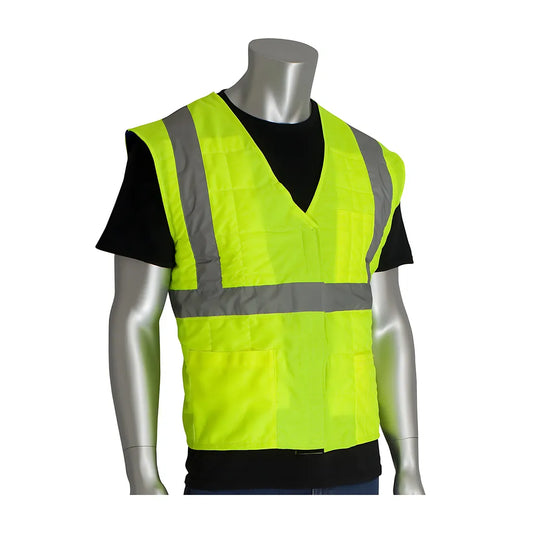 Ez-Cool 390-Ez202-Y4/5X Ansi Type R Class 2 Evaporative Cooling Vest 390-EZ202-Y45X-19132