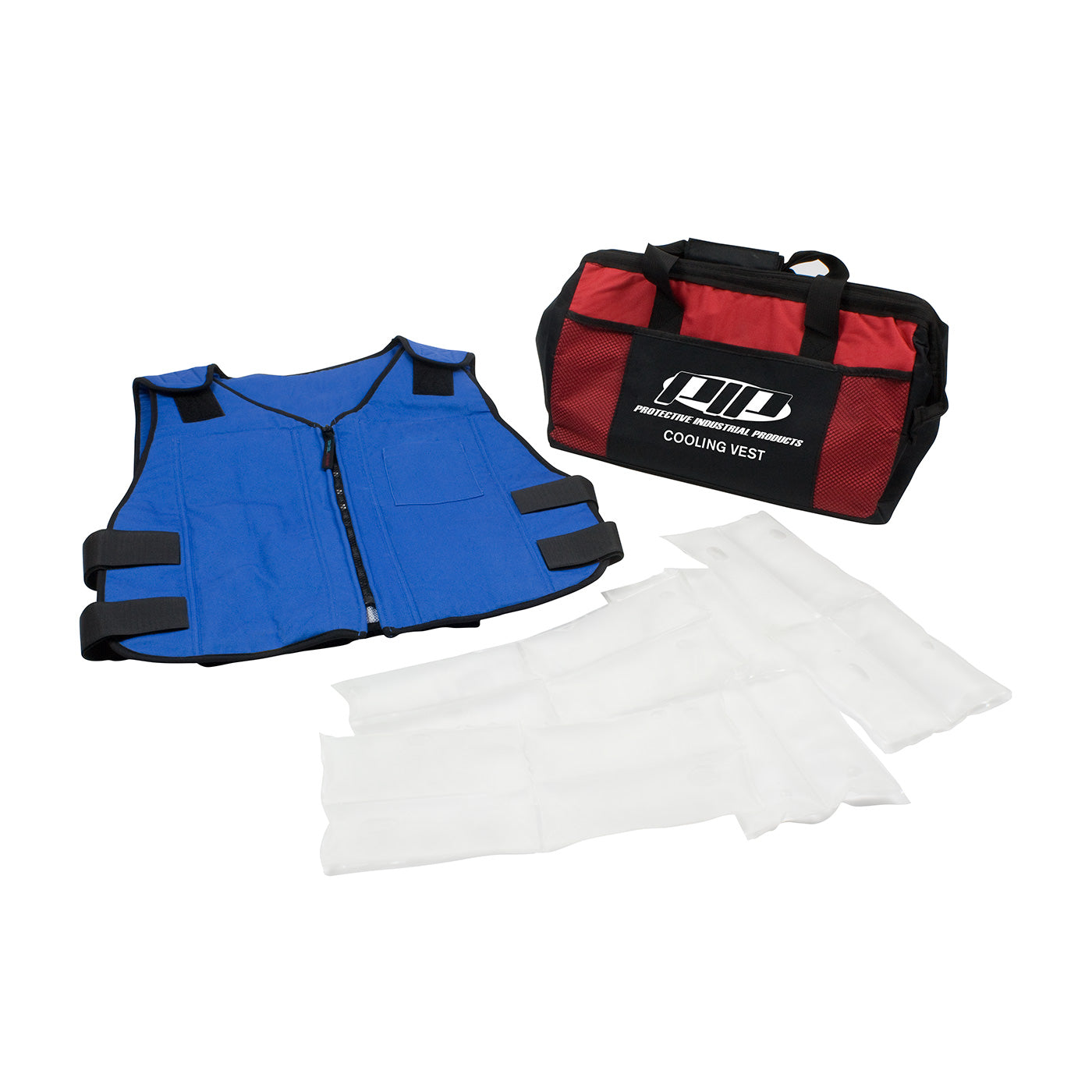 EZ-Cool 390-EZSPC-2X/3X Premium Phase Change Active Fit Cooling Vest with Insulated Cooler Bag