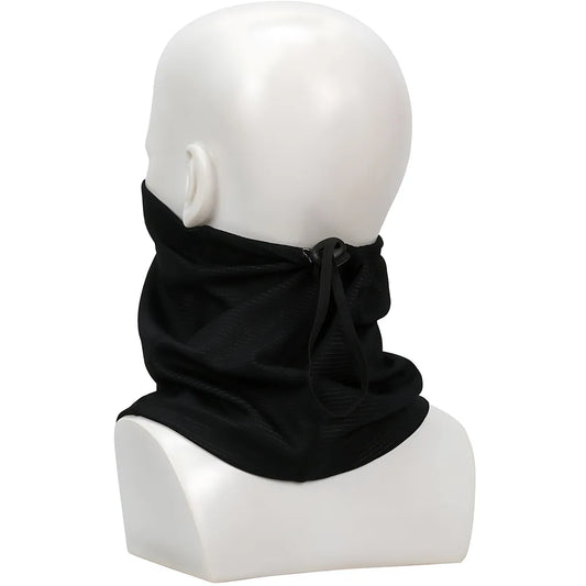 Ez-Cool 393-Ez310-Blk Adjustable 2-Layer Neck Gaiter 393-EZ310-BLK-19219