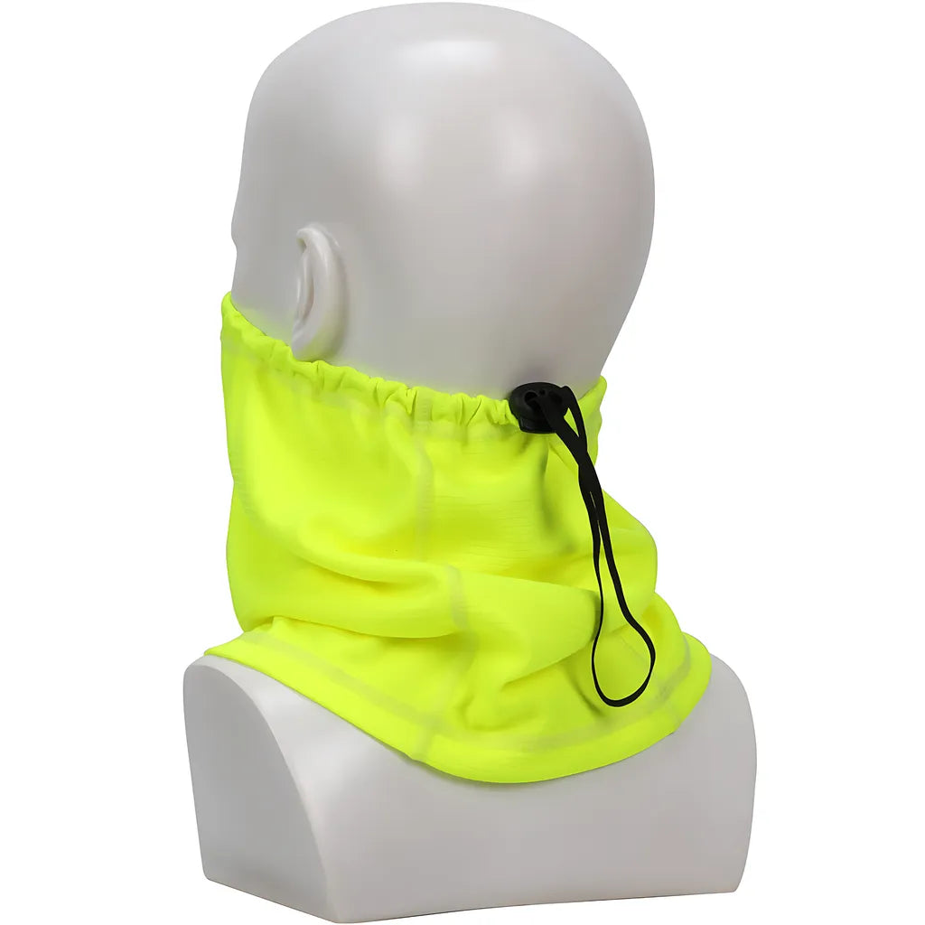 Ez-Cool 393-Ez310-Yel Adjustable 2-Layer Neck Gaiter 393-EZ310-YEL-19222
