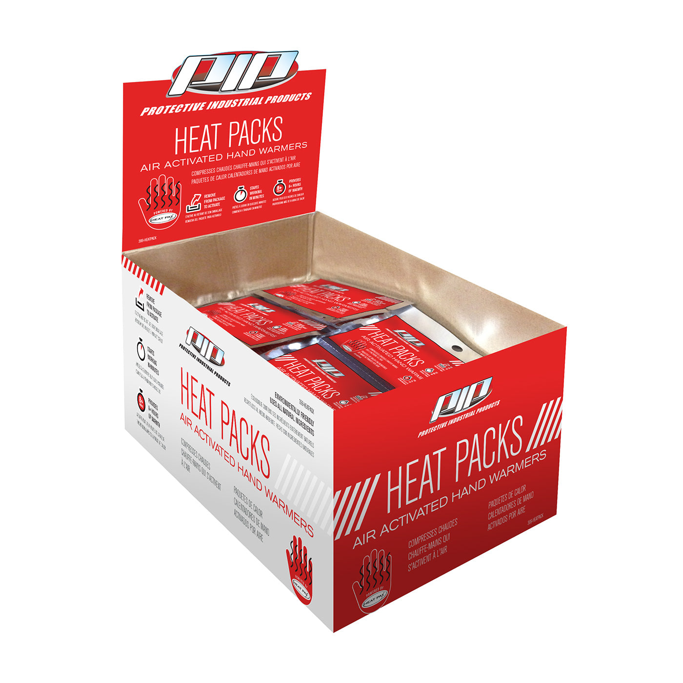 PIP 399-HEATPACK Heat Packs - Air Activated Hand Warmers
