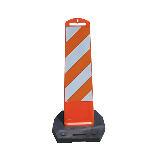 Premier Vertical Panel Barricade, Orange Hd 3M Fhip (3334) 2-Sides Rh/Lh, 8" X 36", No Base 40236-O-FHIPNB-107