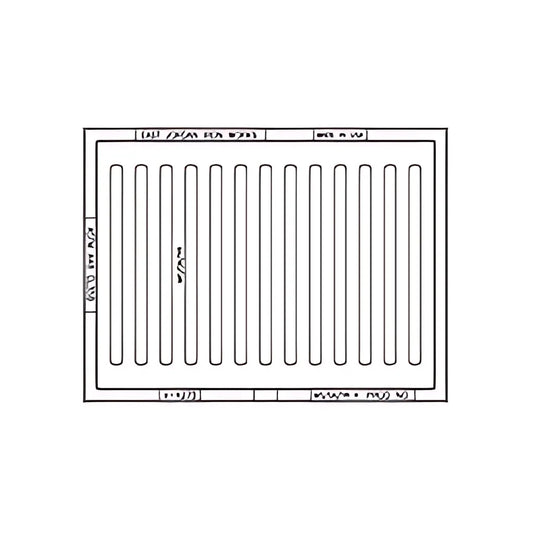Ej V4275 3-1/2"H Curb Inlet Frame Georgia Dot Type Ga1019A
