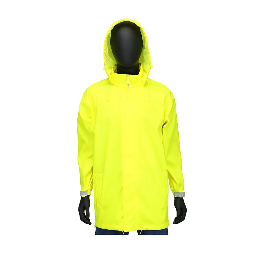 West Chester 4540J/Xl Hi-Vis Stretch Rain Jacket 4540JXL-19843