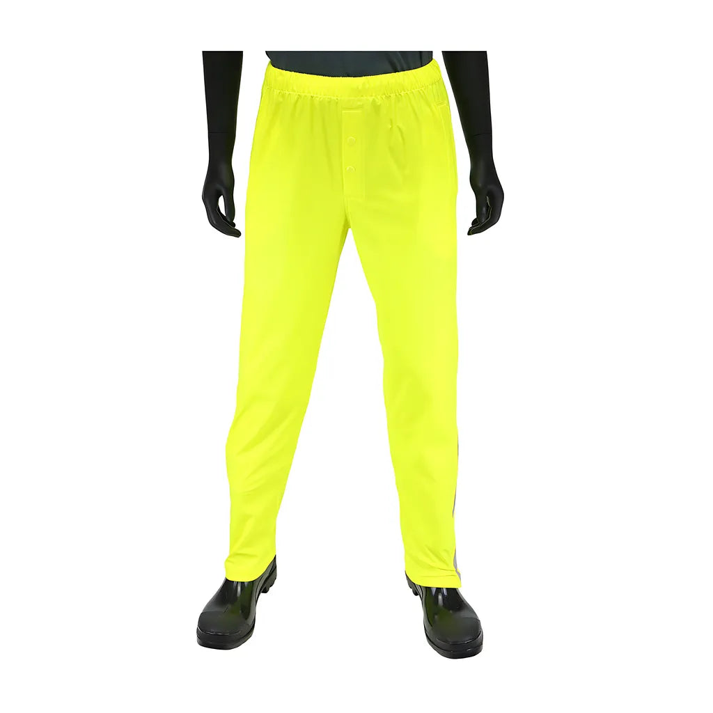 West Chester 4540P/3Xl Hi-Vis Stretch Rain Pants 4540P3XL-19859