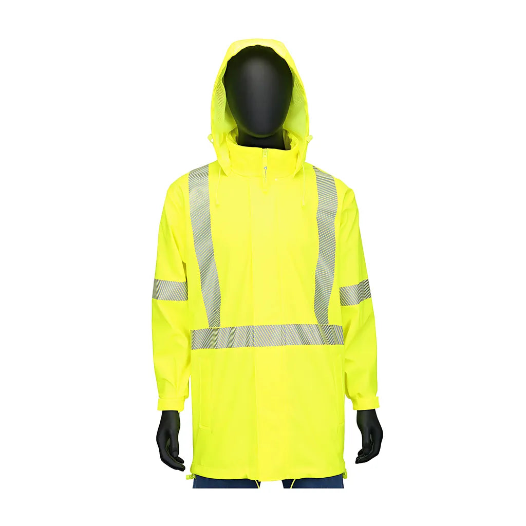 West Chester 4541J/4Xl Type R Class 3 Waterproof Breathable Rain Jacket 4541J4XL-19873