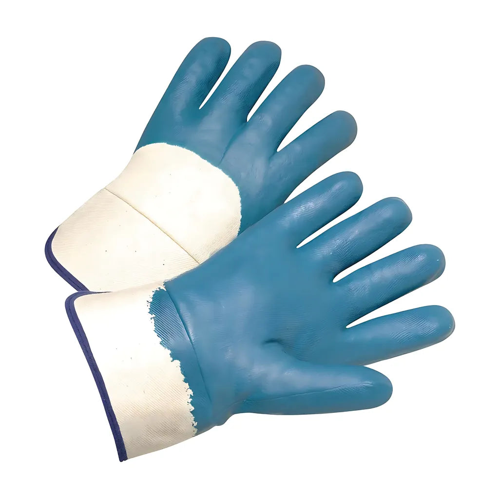 West Chester 4550/Xl Nitrile Dipped Glove With Jersey Liner & Heavyweight Smooth Grip On Palm Fingers & Knuckles - Safety Cuff 4550XL-19884