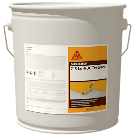 Sikalastic 715 Lovoc Textured Top Coat - Scaqmd Compliant - Gray