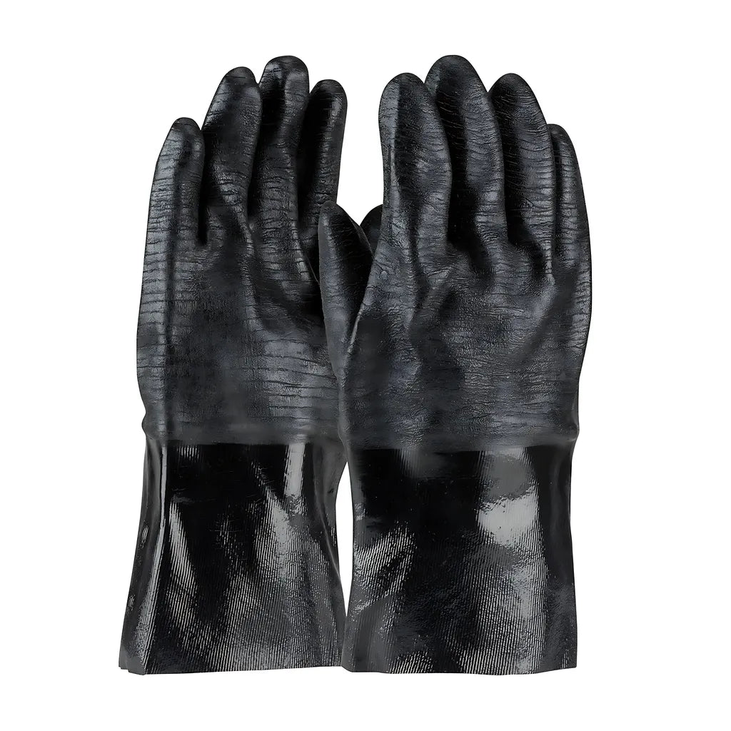 Pip 57-8630R Neoprene Coated Glove With Interlock Liner And Etched Rough Finish - 12" 57-8630R-20578