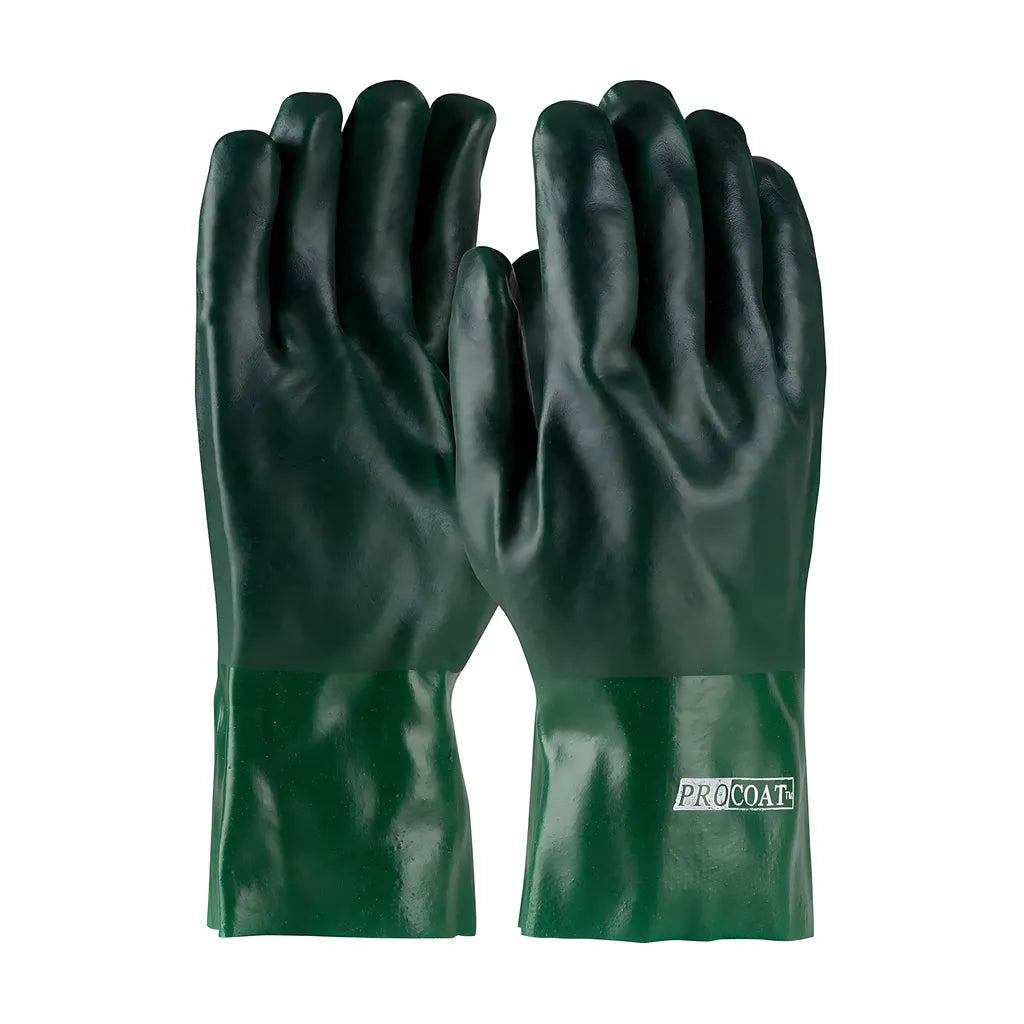 Pip 58-8025Dd Premium Pvc Dipped Glove With Jersey Liner And Rough Acid Finish - 12" Length 58-8025DD-20586