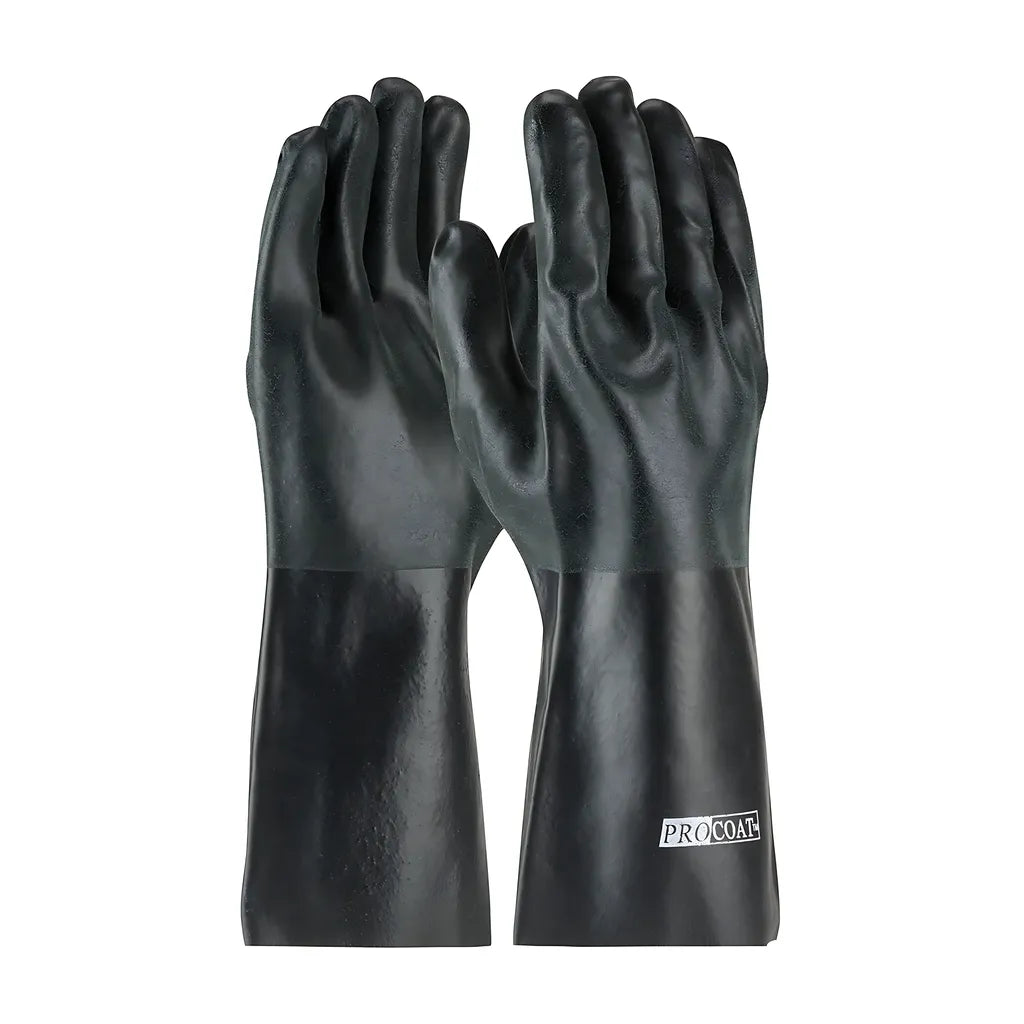 Pip 58-8140Dd Premium Pvc Dipped Glove With Interlock Liner And Rough Sandy Finish - 14" Length 58-8140DD-20598