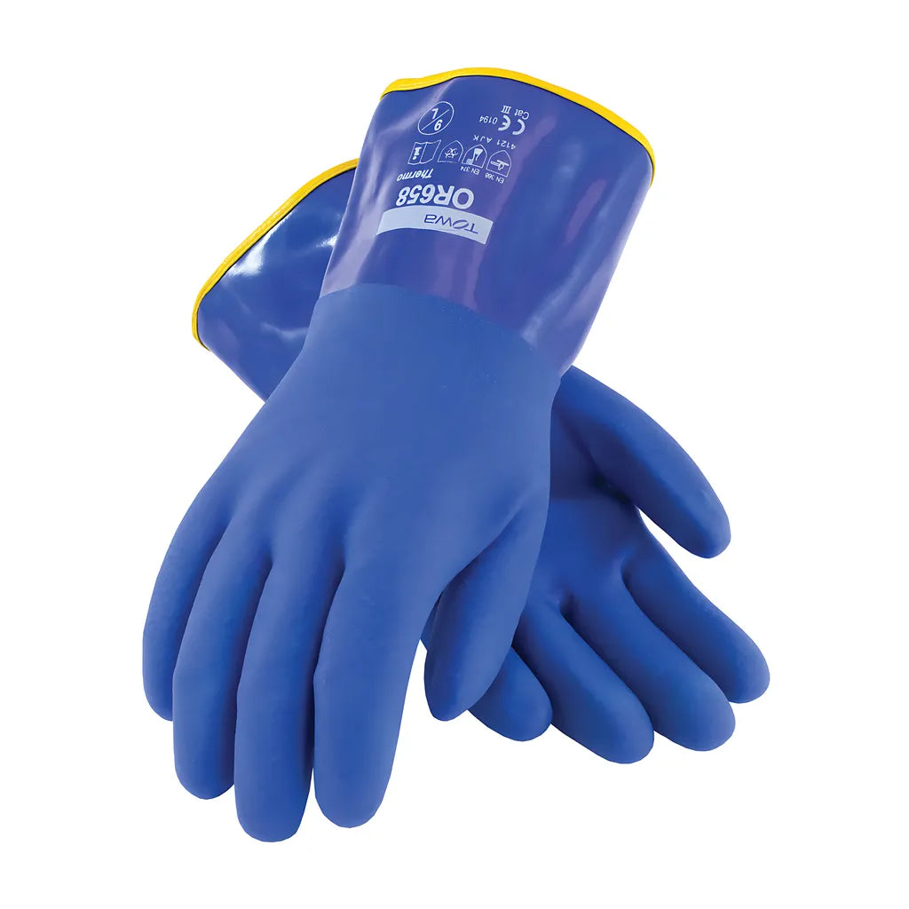 Pip 58-8658Dl/Xxl Cold Resistant Pvc Glove With Detachable Acrylic Liner And Sandy Coating - Insulated & Waterproof 58-8658DLXXL-20632
