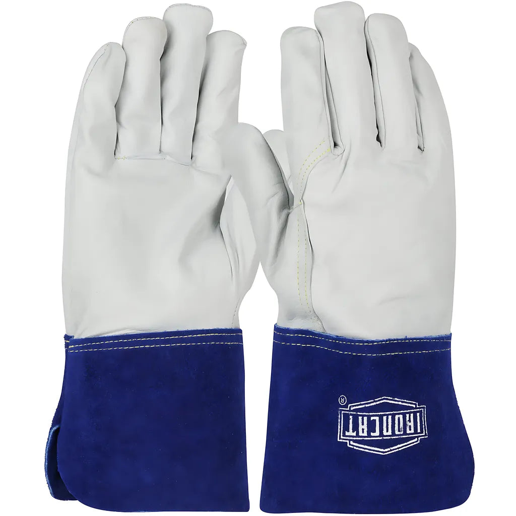 West Chester 6142/Xl Superior Top Grain Goatskin Leather Tig Welder'S Glove With Dupont Kevlar Stitching - Split Leather Gauntlet Cuff 6142XL-20712