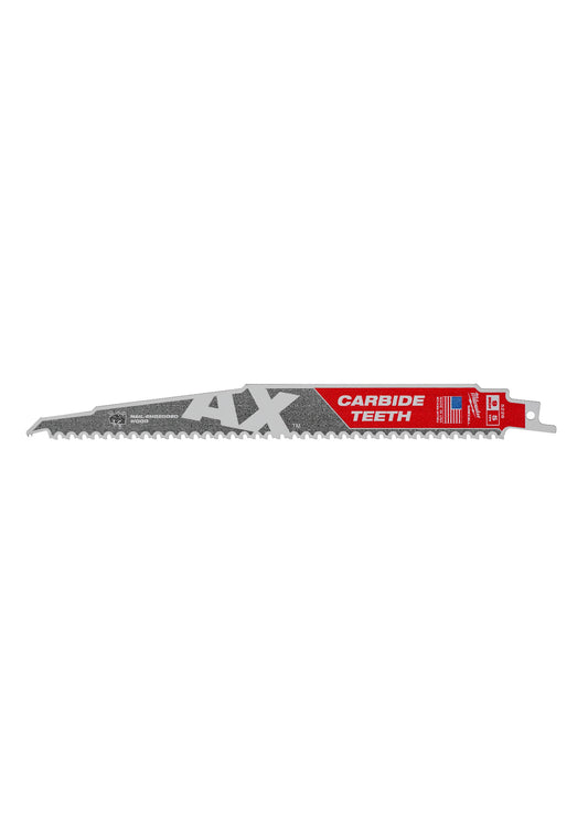 The Ax™ with Carbide Teeth SAWZALL™ Blade 9 in. 5T