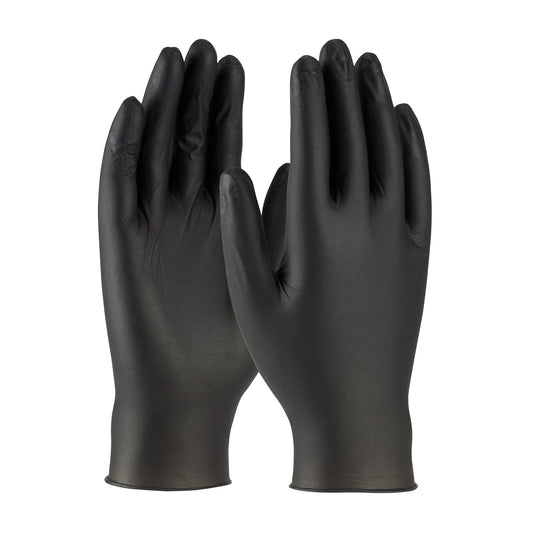 Ambi-dex 63-632PF/L Disposable Nitrile Glove, Powder Free with Textured Grip - 4 mil