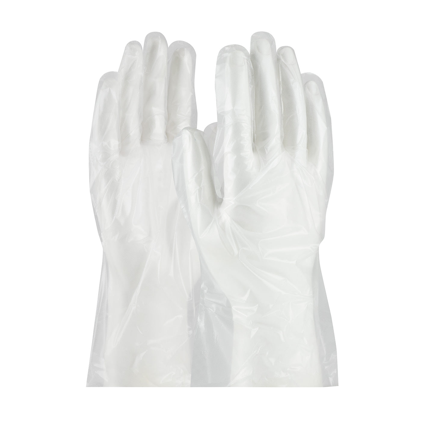 Ambi-dex 65-553/M Food Grade Disposable Polyethylene Glove with Silky Finish Grip- Discontinued Limited Quantities Available