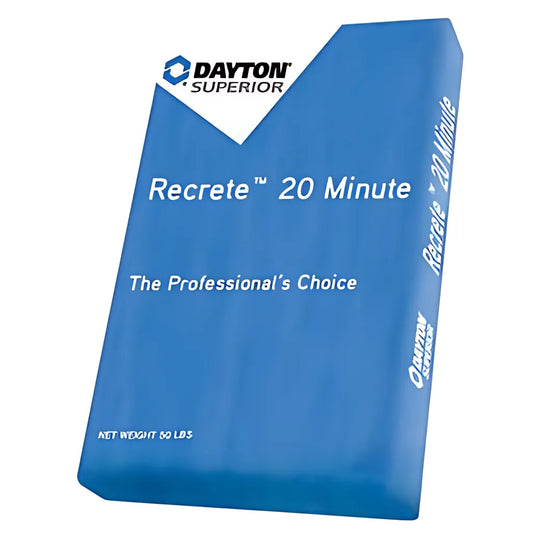 Recrete™ 20 Minute Concrete Patching & Repair Material