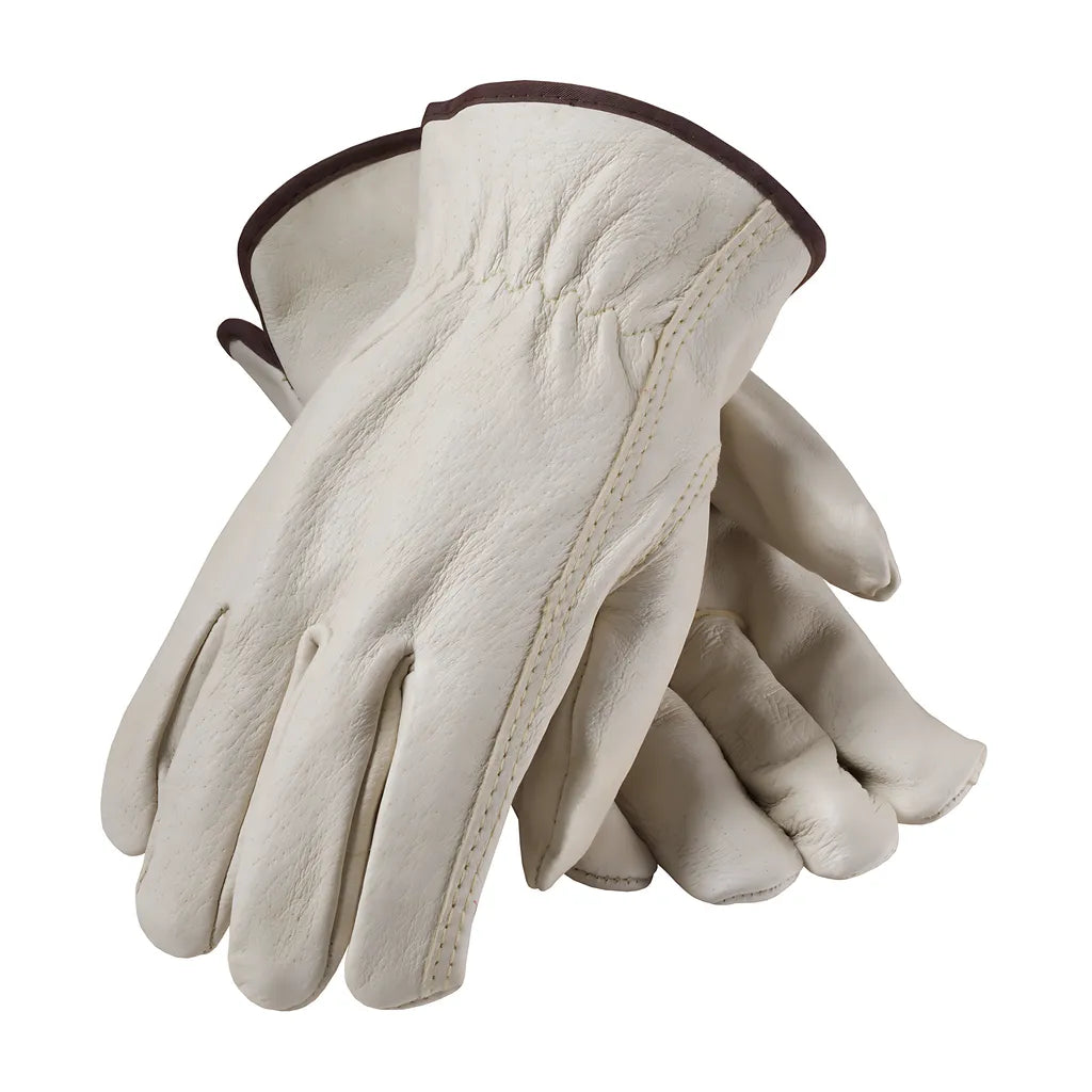 Pip 70-368/M Premium Grade Top Grain Pigskin Leather Drivers Glove - Keystone Thumb 70-368M-21190