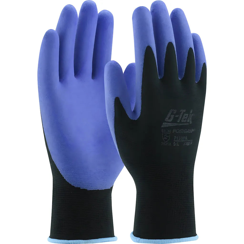 West Chester 713Spa/S Seamless Knit Nylon Glove With Air-Infused Pvc Coating On Palm & Fingers 713SPAS-21436