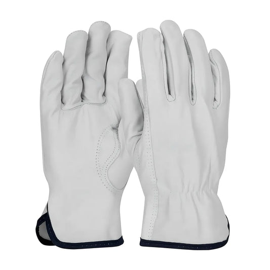 Pip 77-3600/L Industry Grade Top Grain Goatskin Leather Drivers Glove With Natural Thermal Lining - Keystone Thumb 77-3600L-21701