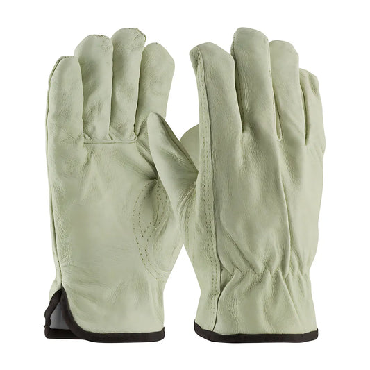 Pip 77-469/L Premium Top Grain Pigskin Leather Drivers Glove With 3M Thinsulate + Foam Lining - Keystone Thumb 77-469L-21705
