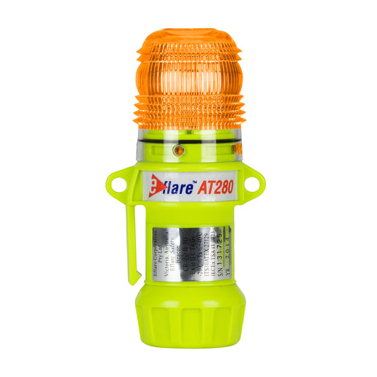 E-flare 939-AT280-A 6" Safety & Emergency Beacon - Flashing / Steady-On Amber