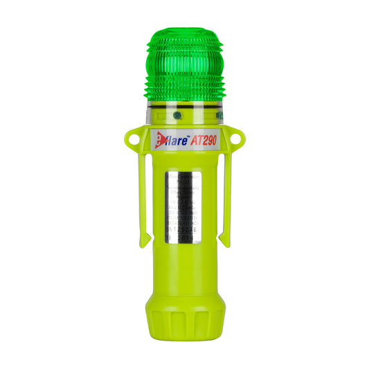 E-flare 939-AT290-G 8" Safety & Emergency Beacon - Flashing / Steady-On Green