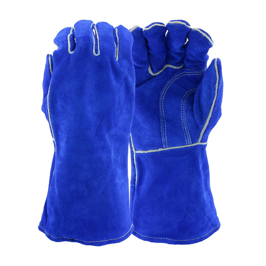 West Chester 945 Premium Grade Split Cowhide Leather Welder's Glove with Cotton Lining and Kevlar Stitching