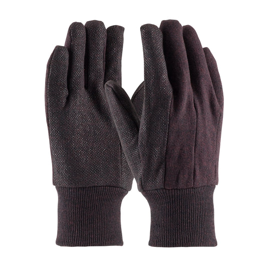 PIP 95-809PD Regular Weight Polyester/Cotton Jersey Glove with PVC Dotted Grip - Men's