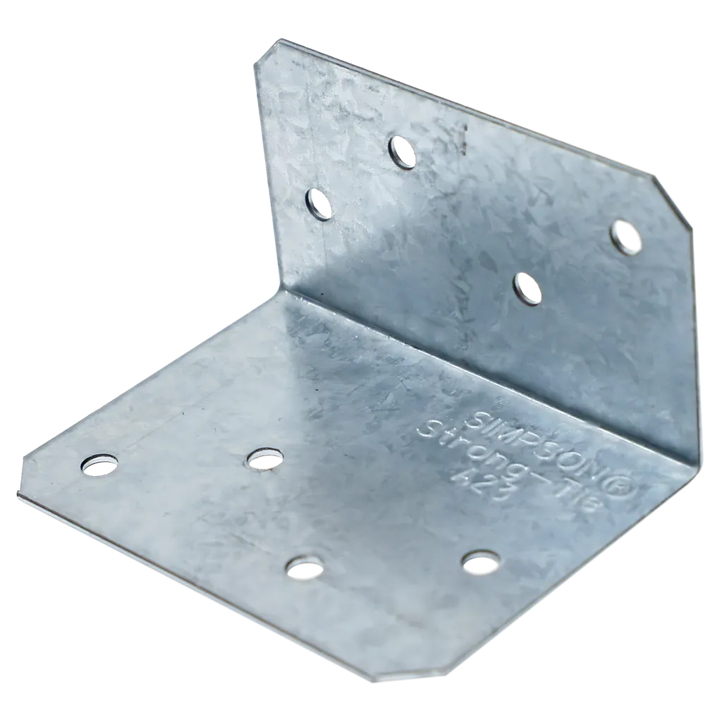 2 In. X 1-1/2 In. X 2-3/4 In. Zmax® Galvanized Angle (Pack Of 200)-A23Z-SP8622-9186