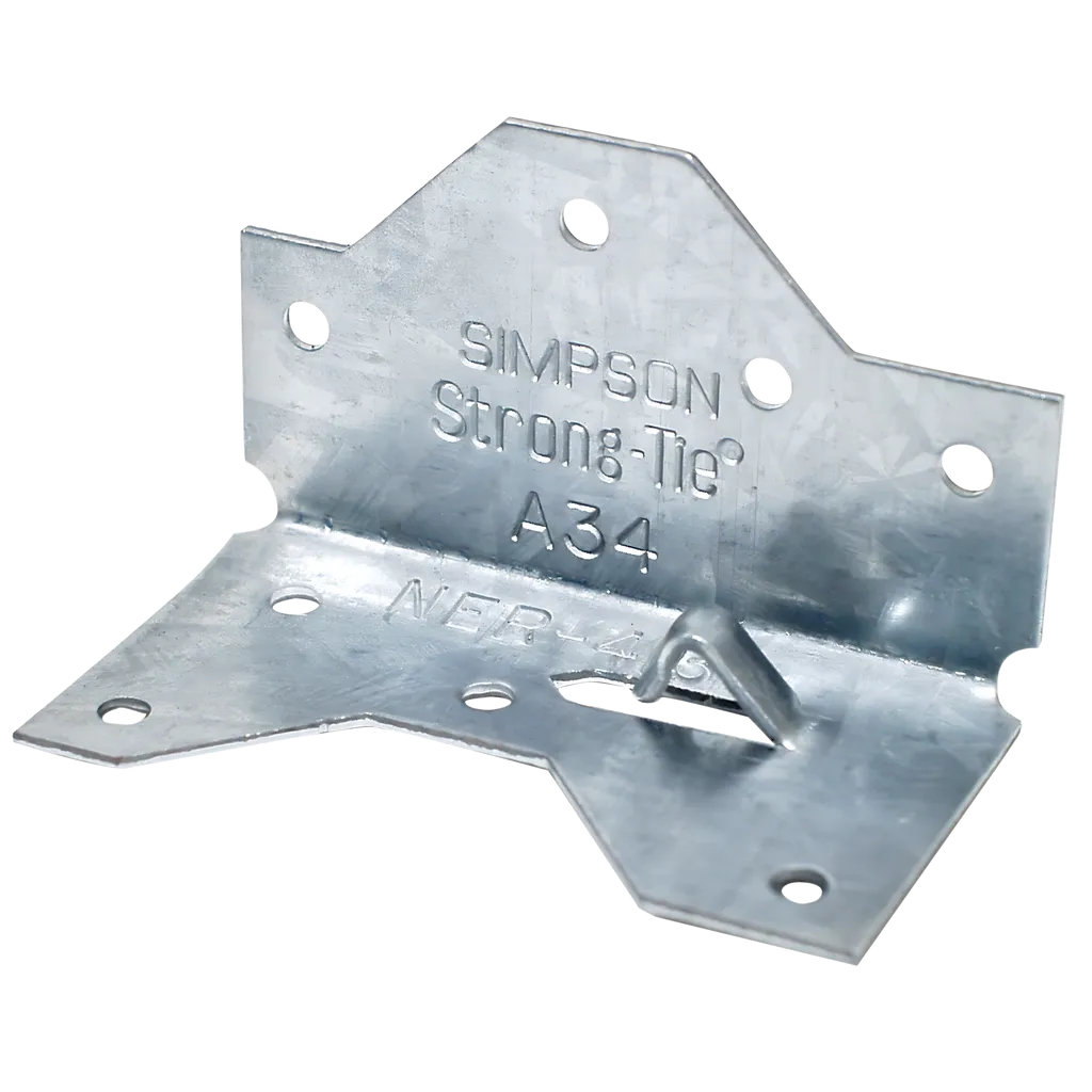 1-7/16 In. X 2-1/2In. Galvanized Framing Angle (Pack Of 100)-A34-SP7912-8435