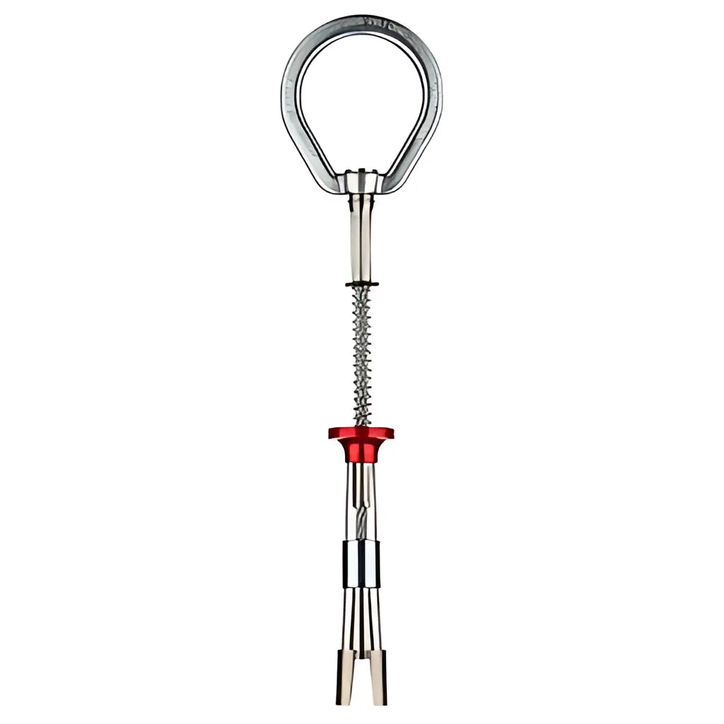A513000Xr 3/4In Reusable Concrete Anchor With 2In D-Ring, Red A513000XR-1759
