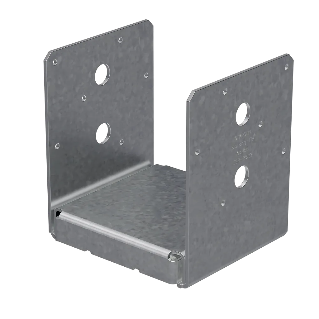 Abu Zmax® Galvanized Adjustable Standoff Post Base For 6X6 Rough (Pack Of 10)-ABU66RZ-SP3756-4058