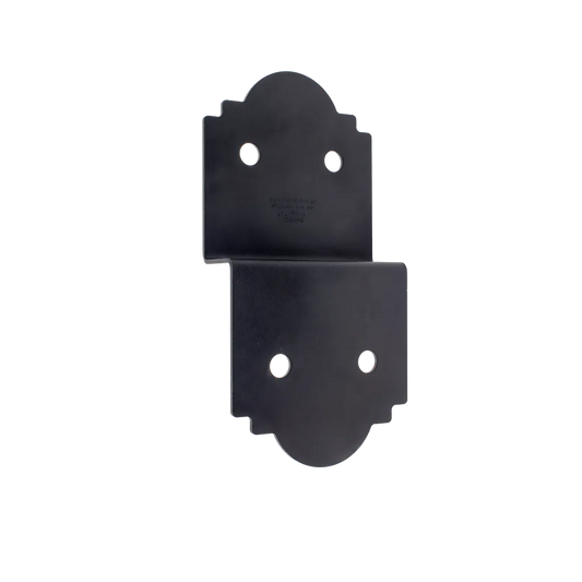 Outdoor AccentsĀ® Mission CollectionĀ® 5 In. ZmaxĀ®, Black Powder-Coated Deck Joist Tie For 2X-APDJT2-6-SP8883-9458