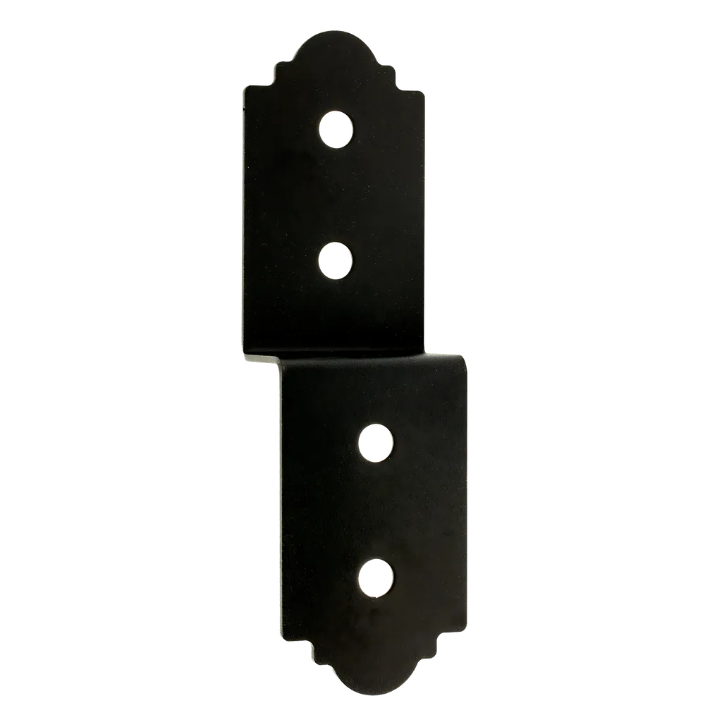 Outdoor Accents® Mission Collection® 3 In. Zmax®, Black Powder-Coated Deck Joist Tie For Rough 2X-APDJT2R-4-SP7974-8500