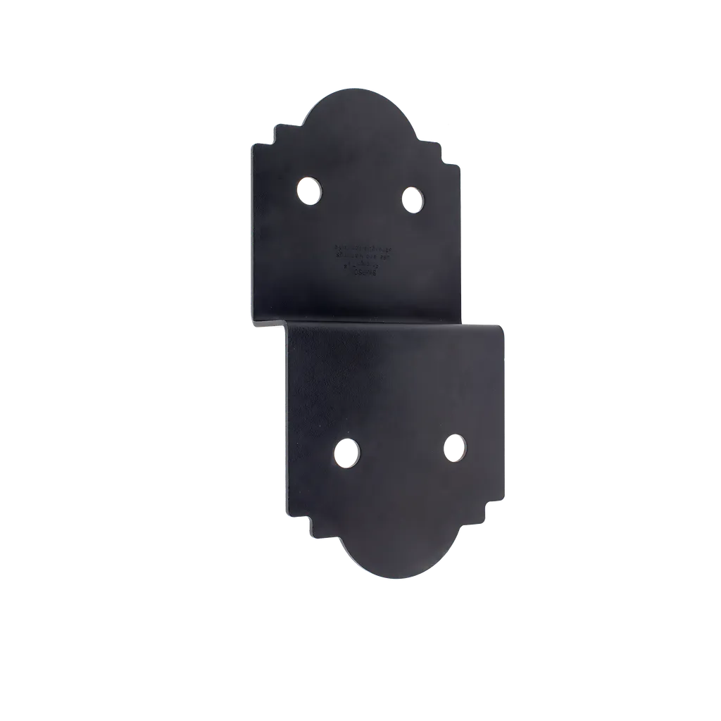 Outdoor Accents® Mission Collection® 5 In. Zmax®, Black Powder-Coated Deck Joist Tie For Rough 2X-APDJT2R-6-SP2083-2295