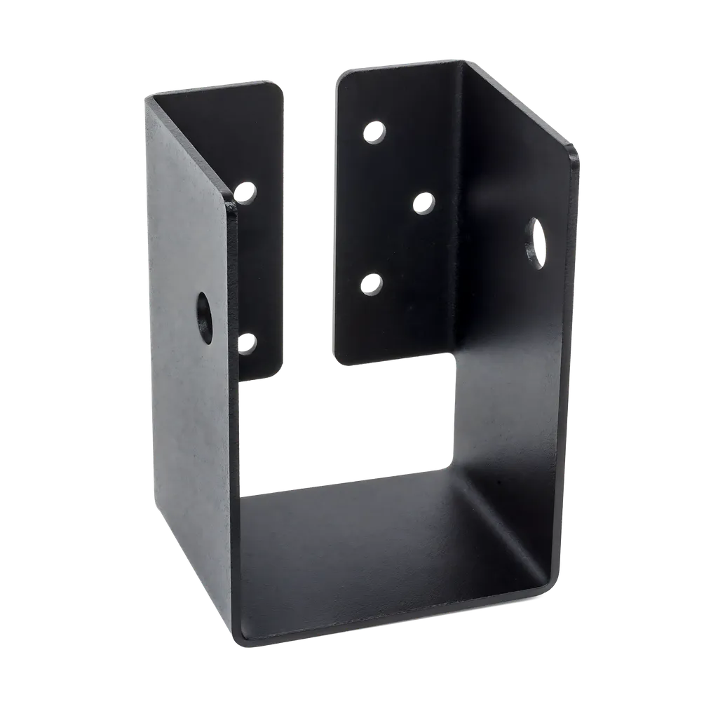 Outdoor Accents® ZMAX®, Black Heavy Joist Hanger for 4x6 Rough