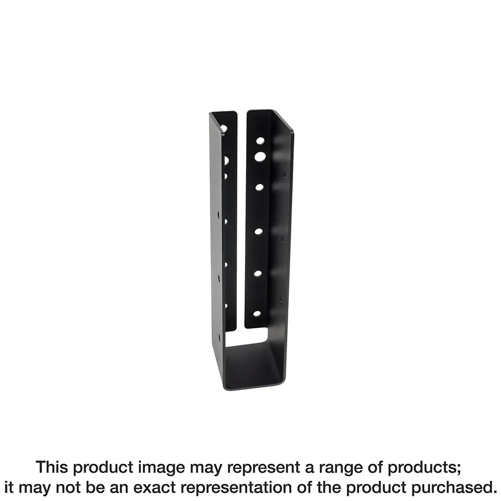 Outdoor Accents® Zmax®, Black Lt. Joist Hanger For 1-3/4 X 6 In. Cedar (Pack Of 24)-APLH1-75-6-SP430-551