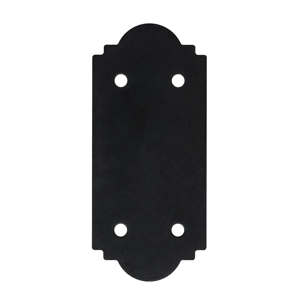 Outdoor Accents® Mission Collection® Zmax®, Black Powder-Coated Strap For 6X (Pack Of 8)-APST612-SP5416-5812