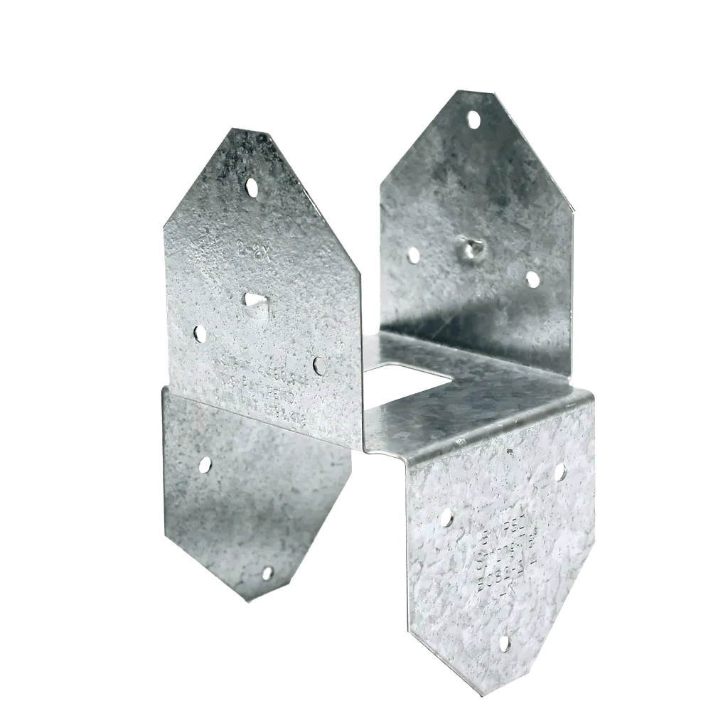 Bcs Galvanized Post Cap For Double 2X Beam, 4X Post (Pack Of 20)-BCS2-2-4-SP3166-3439