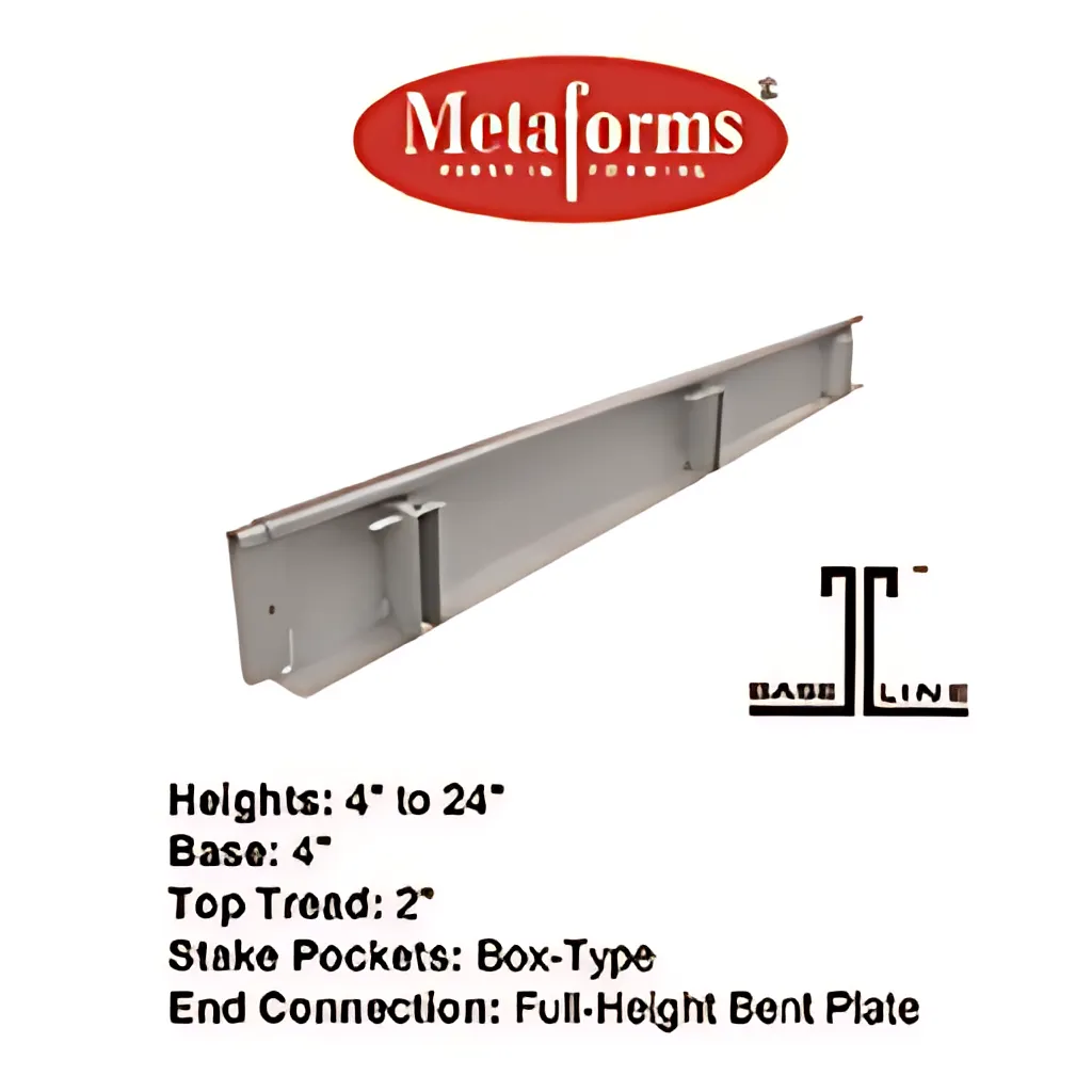 Metaforms® Are Used To Help Contractors Pour Curbs And Gutters In Driveways, Sidewalks, Patio, Paving, And More! Baseline-Meta-Forms-9