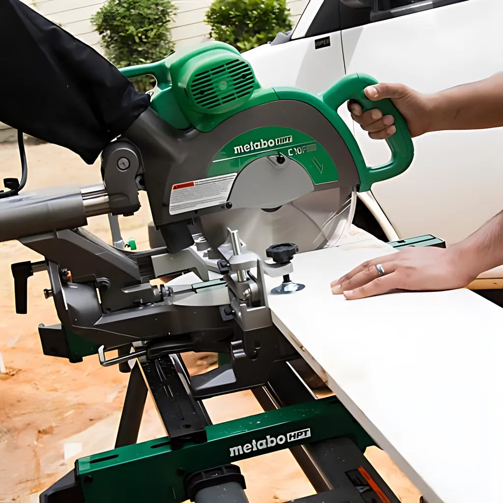 10-In Sliding Compound Miter Saw | Metabo Hpt C10Fsbsm-C10FSBSM-854