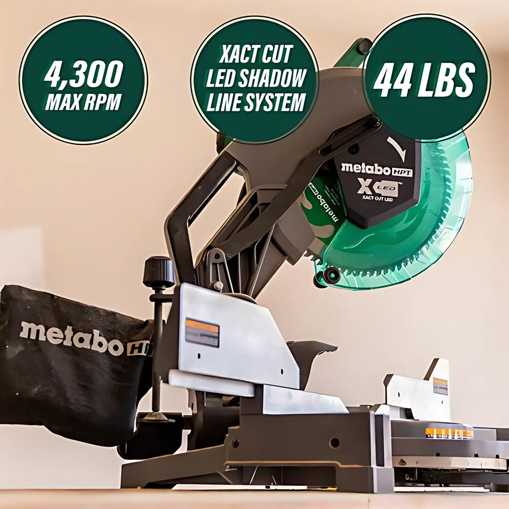 12 Inch Dual Bevel Compound Miter Saw-C12FDHB-96
